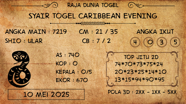 Prediksi Caribbean Evening