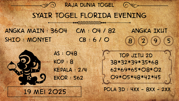 Prediksi Florida Evening
