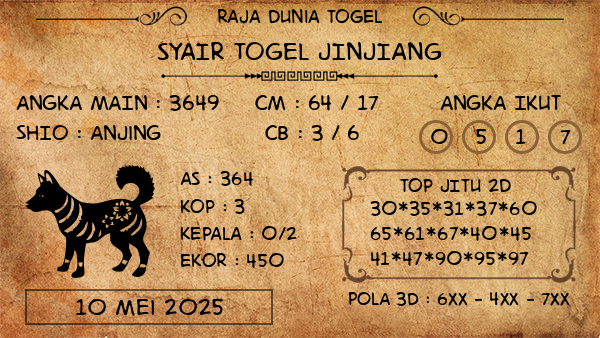 Prediksi Jinjiang