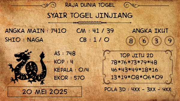 Prediksi Jinjiang