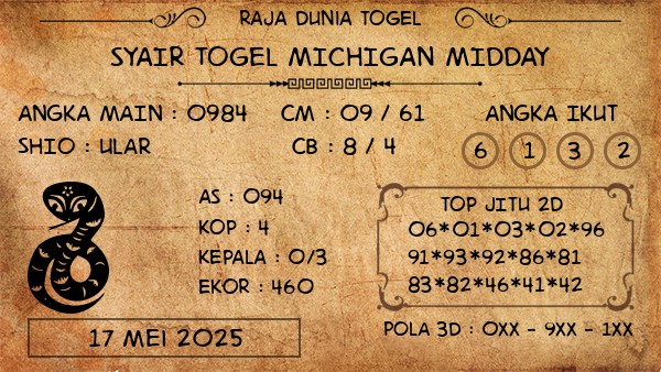 Prediksi Michigan Midday